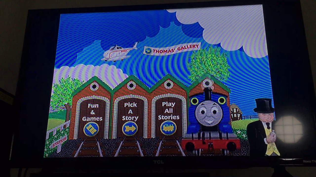 Thomas & Friends Salty’s Secret DVD Menu Walkthrough
