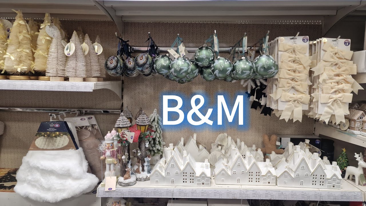 COME SHOP WITH ME AT B&M CHRISTMAS 🎄 #christmas #newin #homedecor 