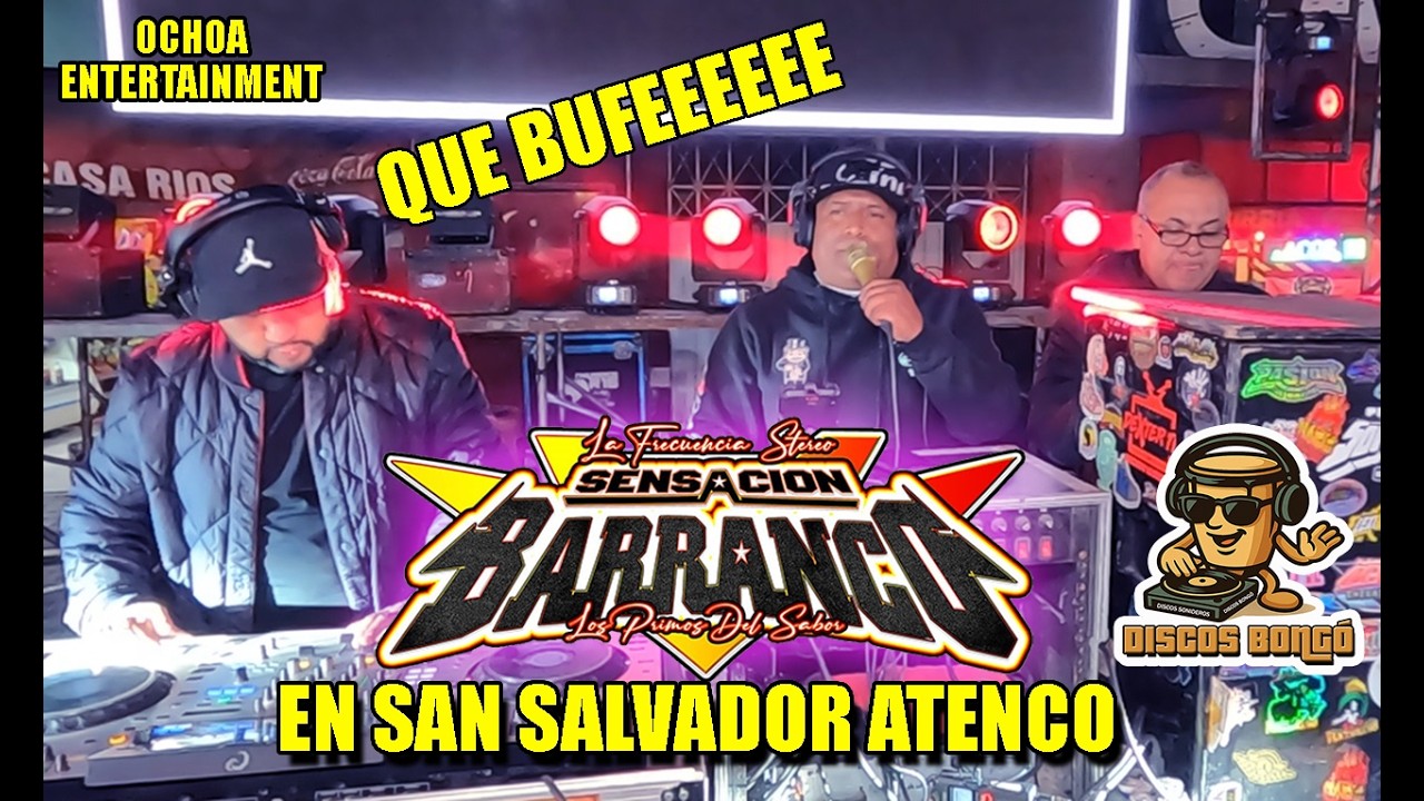 ASÍ INICIÓ SENSACIÓN BARRANCO EN EL CARNAVAL DE SAN SALVADOR ATENCO #sensacionbarranco #sonideros