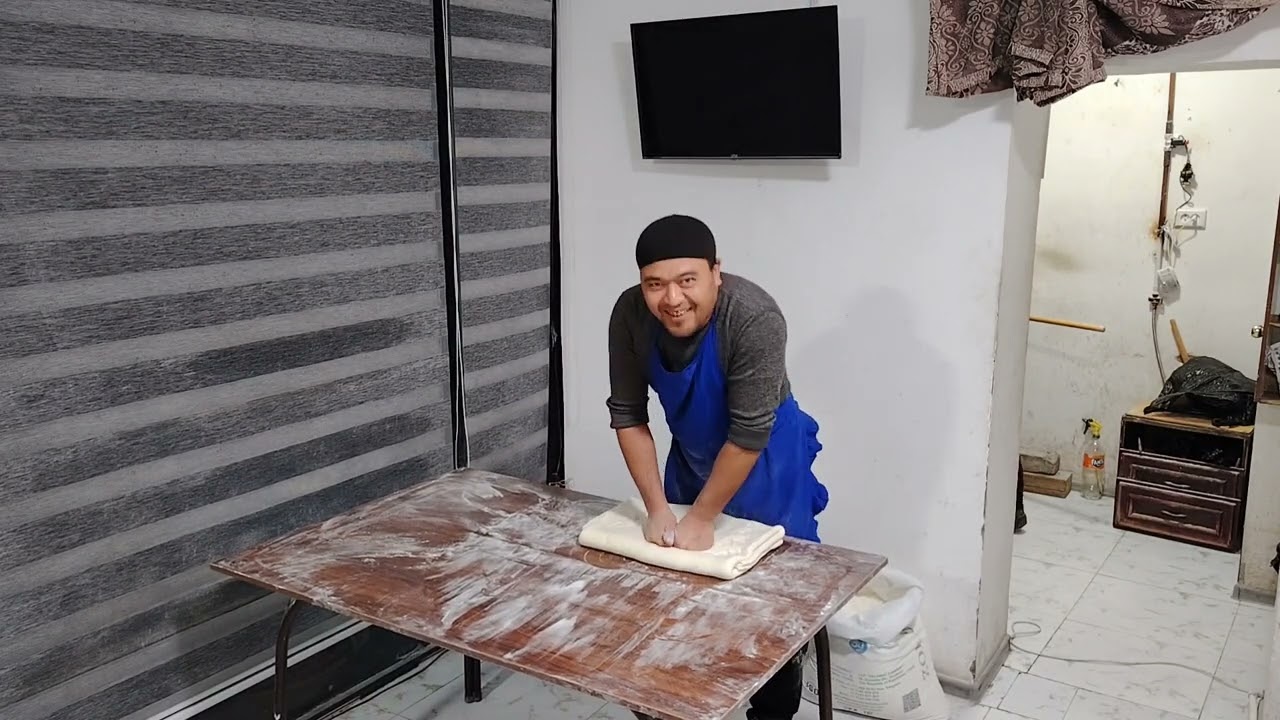 ТАНДЫР САМСА ХАМИР ЙОЙИШ ЖАРАЁНИ
