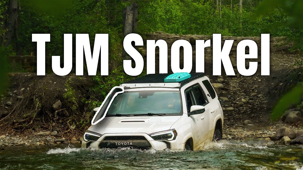 Установка воздухозаборника TJM Airtec на Toyota 4Runner 5-го поколения