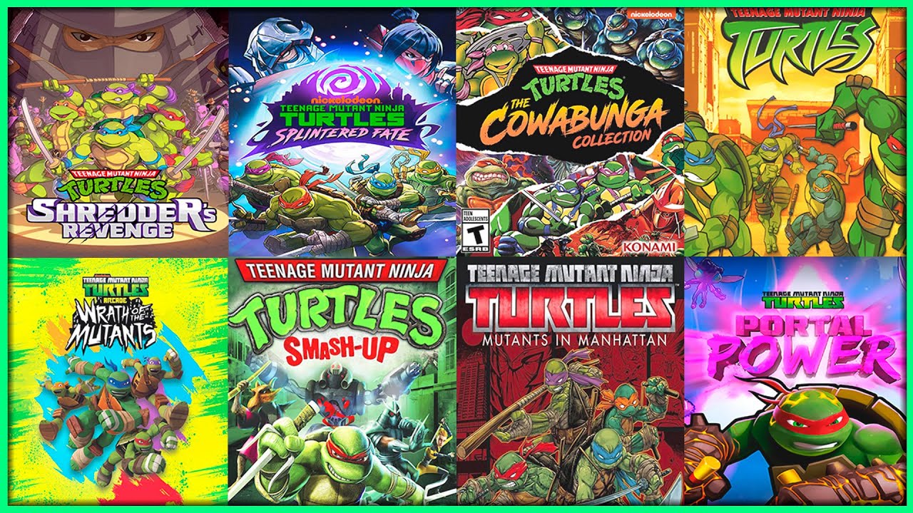 THE TEENAGE MUTANT NINJA TURTLES GAMES