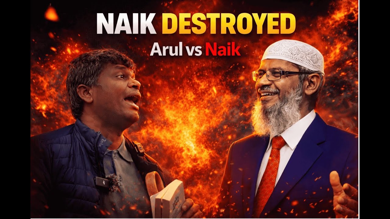 Naik’s Ultimate Defeat – Arul Ends Zakir Naik’s 30 Year Run