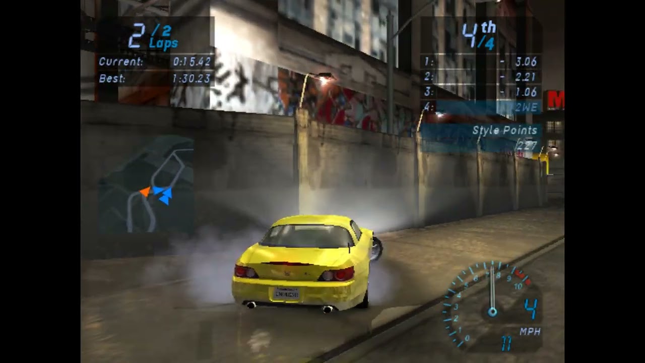 need for speed underground ps2 gameplay