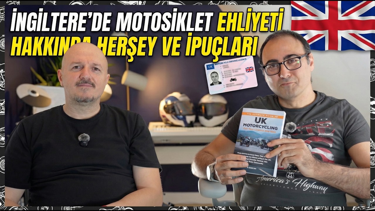 İngiltere'de Motosiklet Ehliyeti Hakkında Herşey ve İpuçları