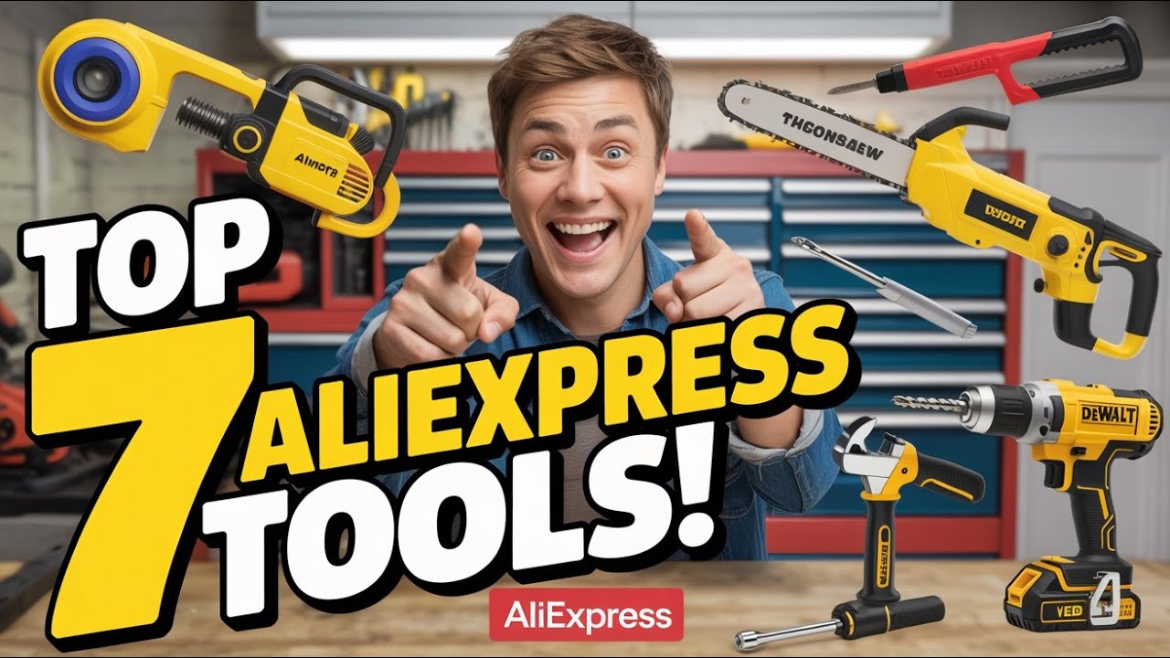 Top 7 Must-Have Tools from AliExpress That Every DIYer Needs!