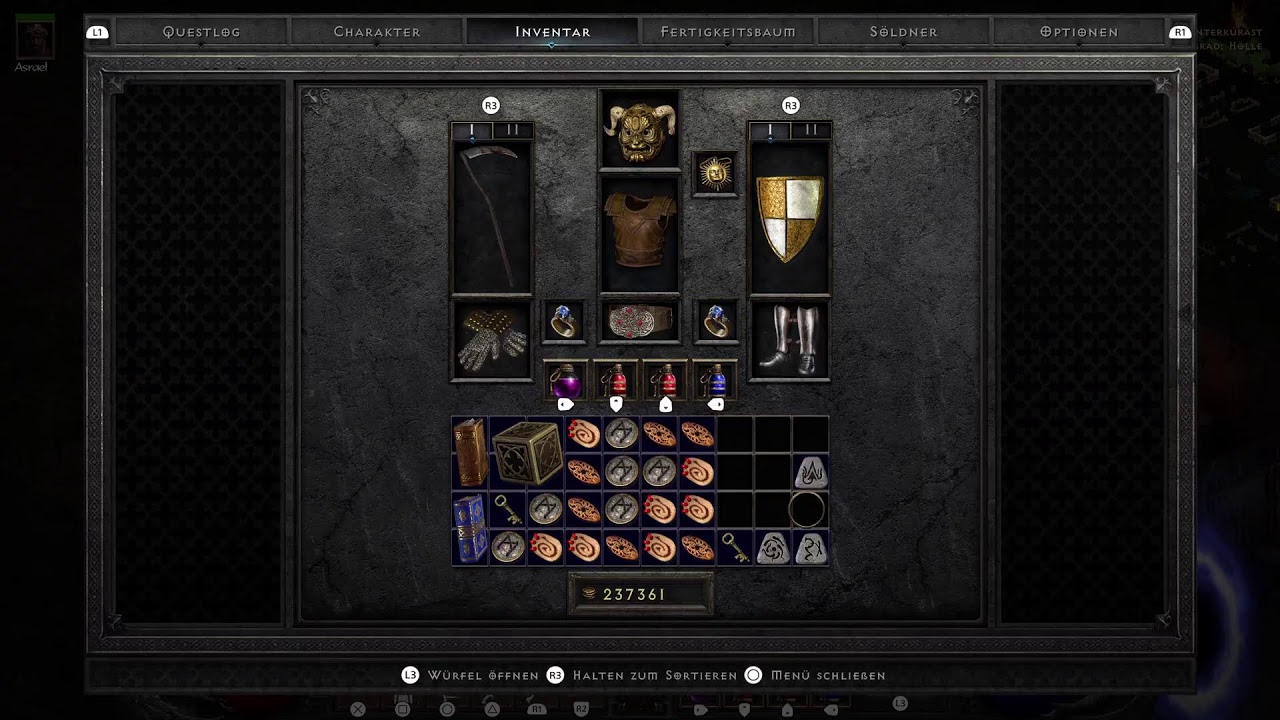 PS5 - D2R LK runs till ENIGMA part2.1