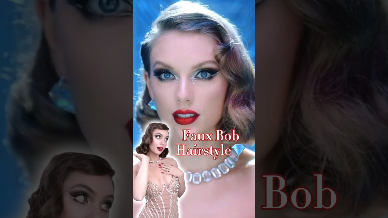 💎✨BEJEWELED Holiday Hair 💎✨ 1920's Faux Bob