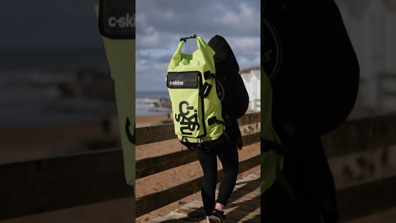 The ultimate Drybag from C-Skins, the Storm Chaser, available in three different sizes