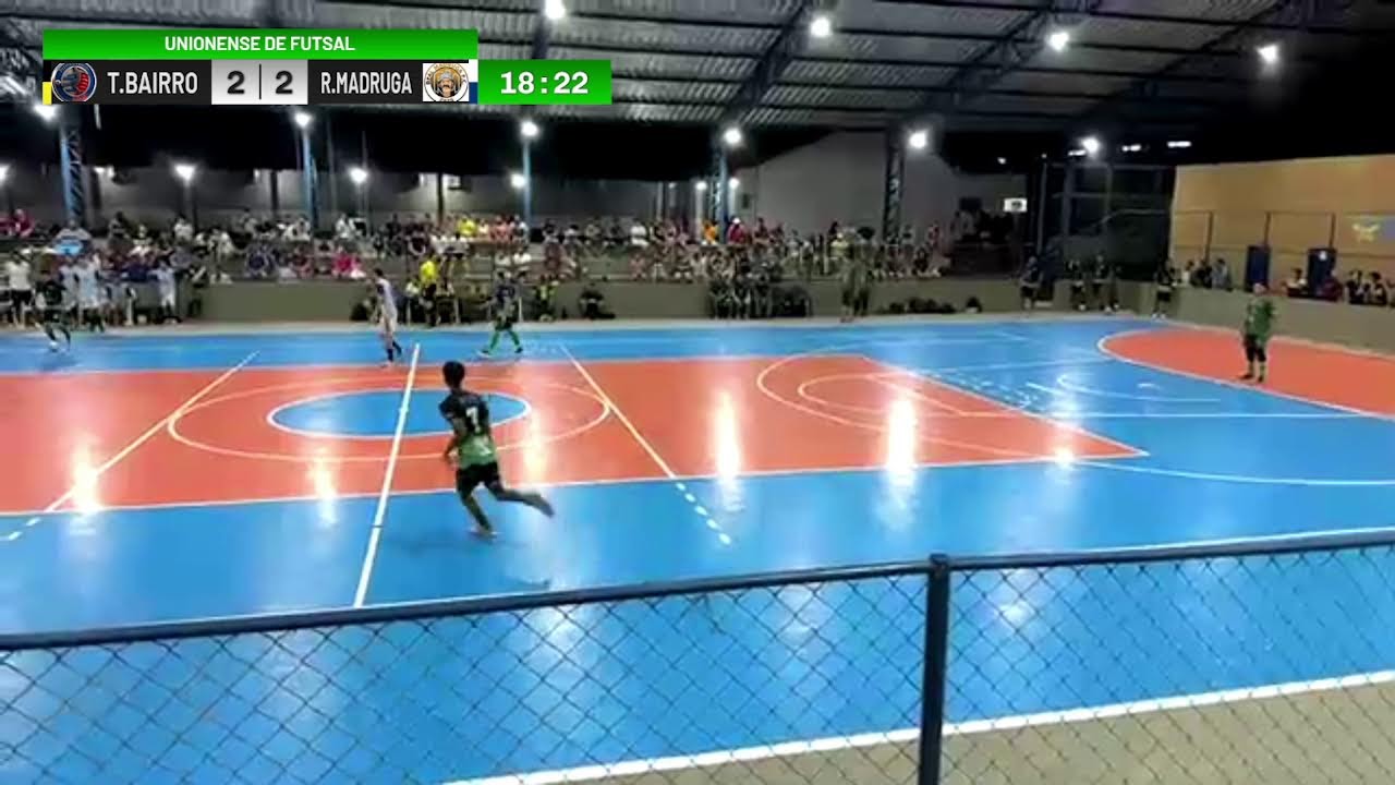 Unionense de futsal 29/01/2026 Turma do bairro vs Real madruga 