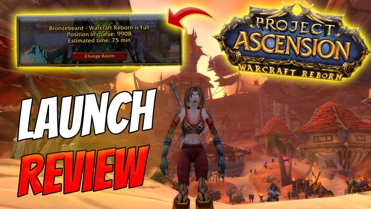 Warcraft Reborn Launch Experience | WoW Classic+ [Project Ascension]