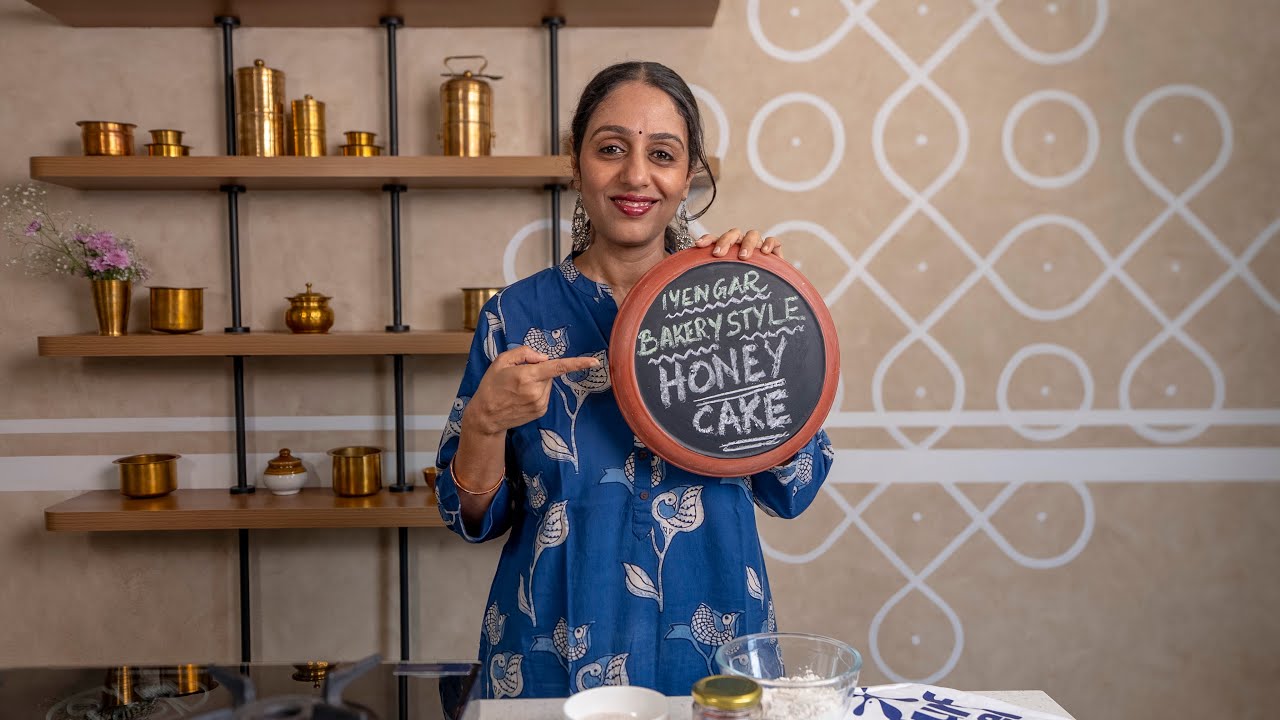 Best Iyengar Bakery Style Honey Cake | Easy Eggless Tea Cake Recipe