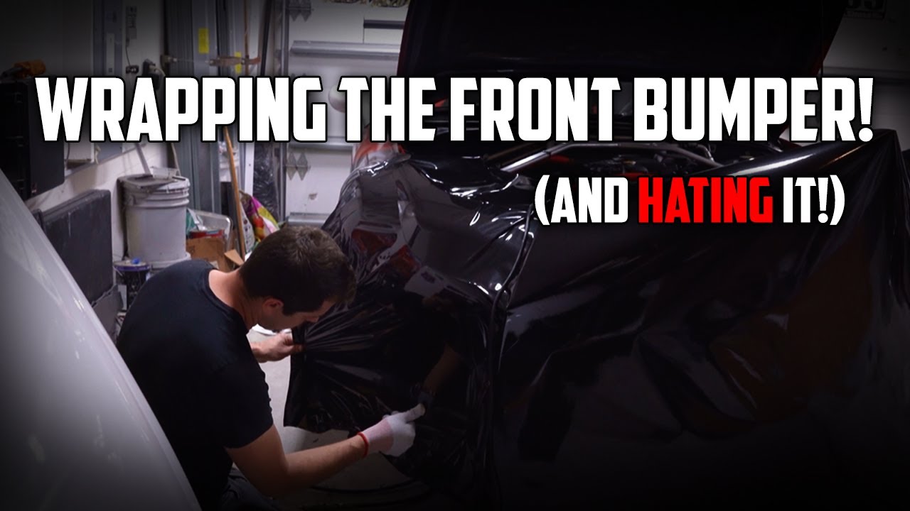 Wrapping the NC Miata Front Bumper - AKA, the Worst Part of the Project.