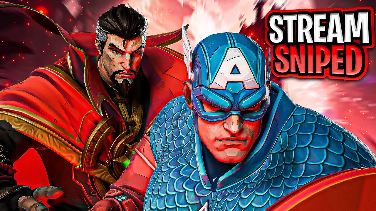 STREAM SNIPERS TARGET BANNED MY DUO SO I CARRIED ON DR STRANGE