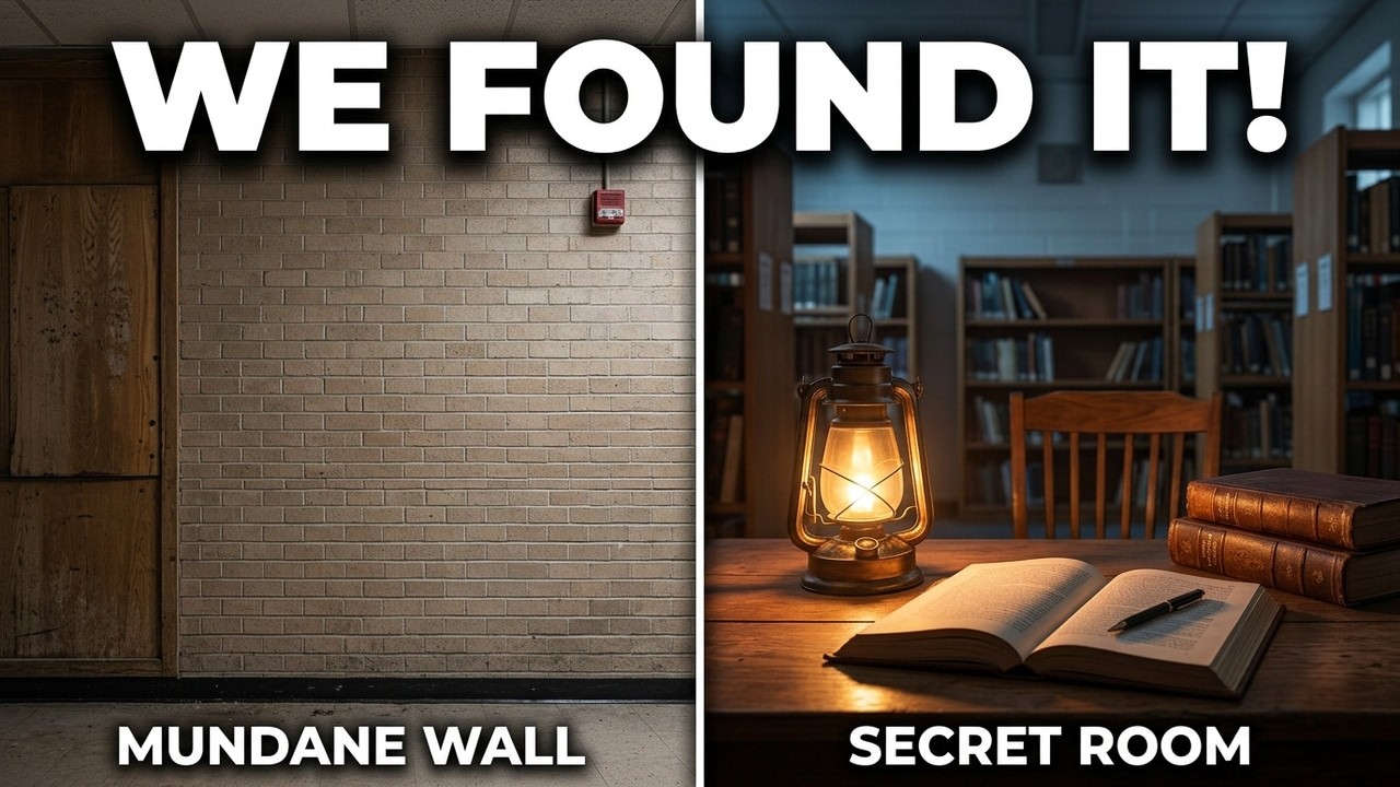 We Found A Secret Room In Our High School |  Stories