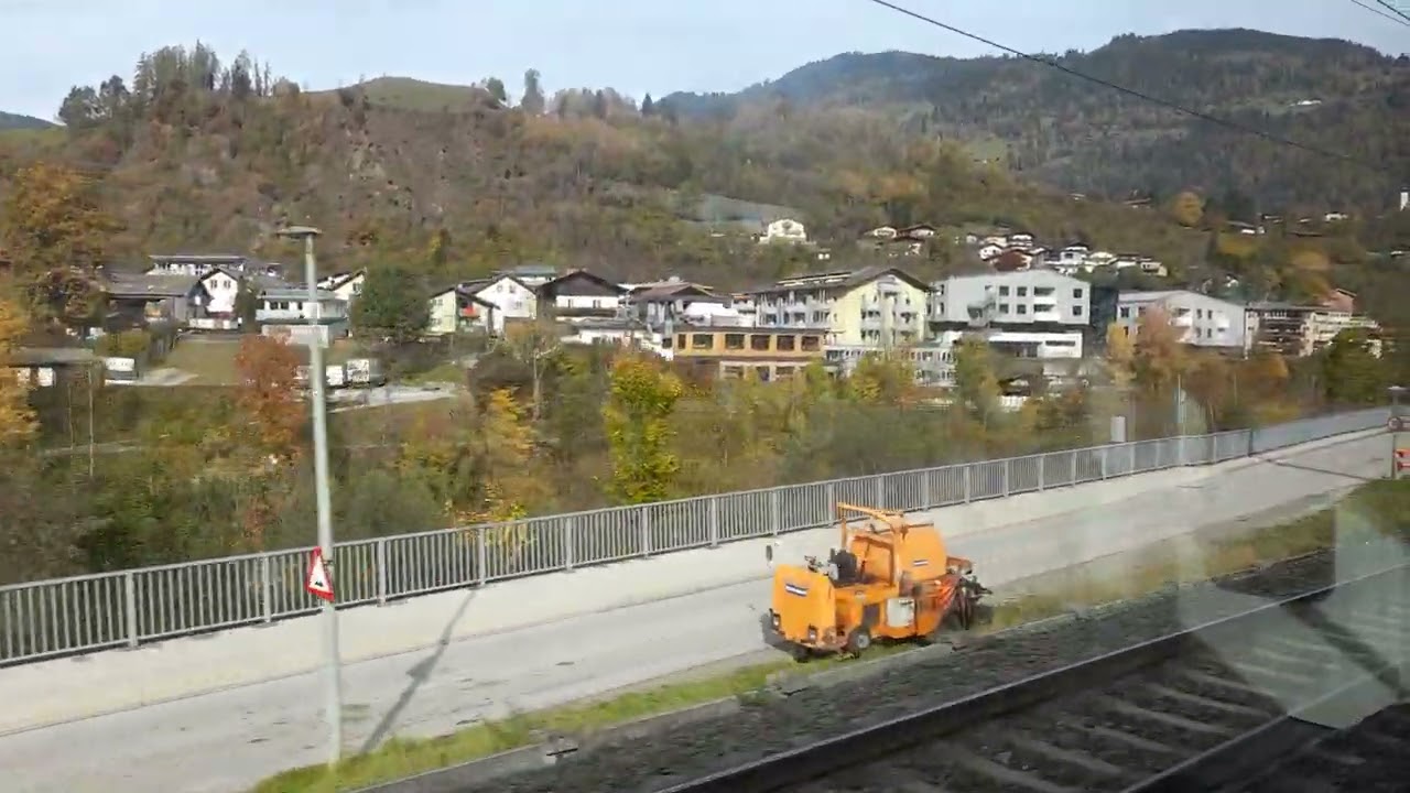 Zugfahrt, Schwarzach St. Veit, Pongau, Land Salzburg, Austria