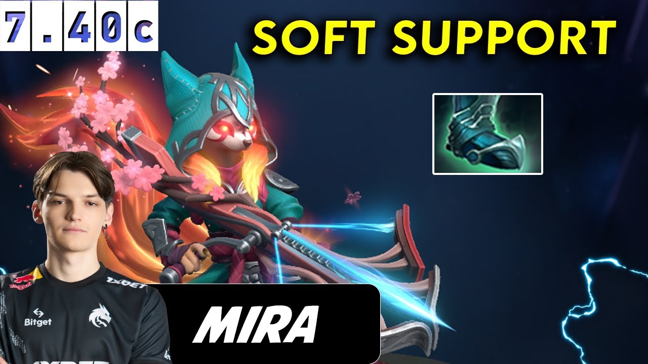 Mira Hoodwink Soft Support - Dota 2 Patch 7.40c Pro Player Gameplay