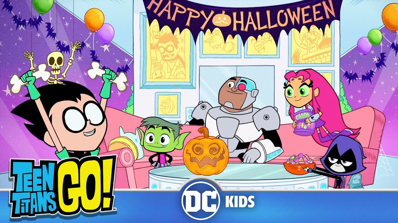 ¡FIESTA DE HALLOWEEN! 🎃 | Teen Titans Go! en Latino 🇲🇽🇦🇷🇨🇴🇵🇪🇻🇪 | @DCKidsLatino