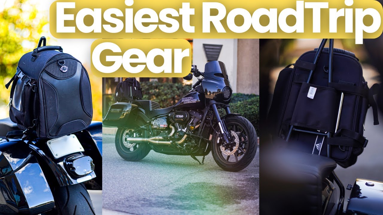 The Best Sissy Bar Bag All Motorcyclists Need!