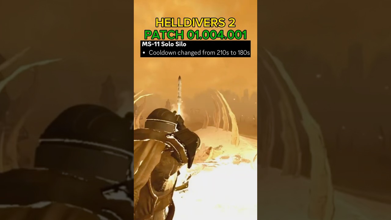 MS-11 Solo Silo BUFF After Patch 01.004.001 - Helldivers 2