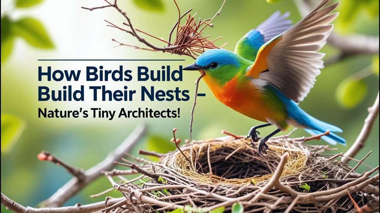 How Birds Build Their Nests Nature&rsquo;s Tiny Architects!