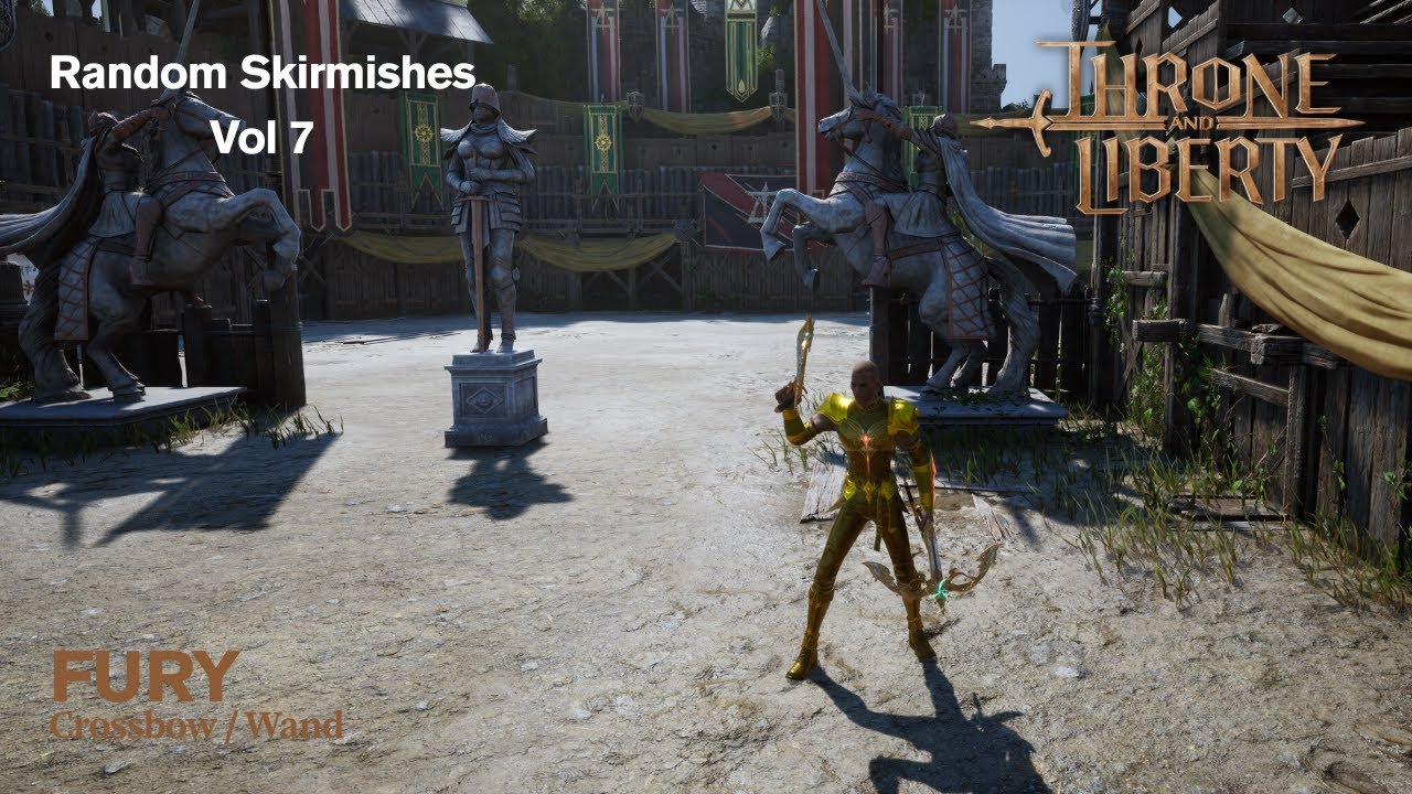 Random Skirmishes Vol 7! Fury (Crossbow / Wand) - Throne and Liberty