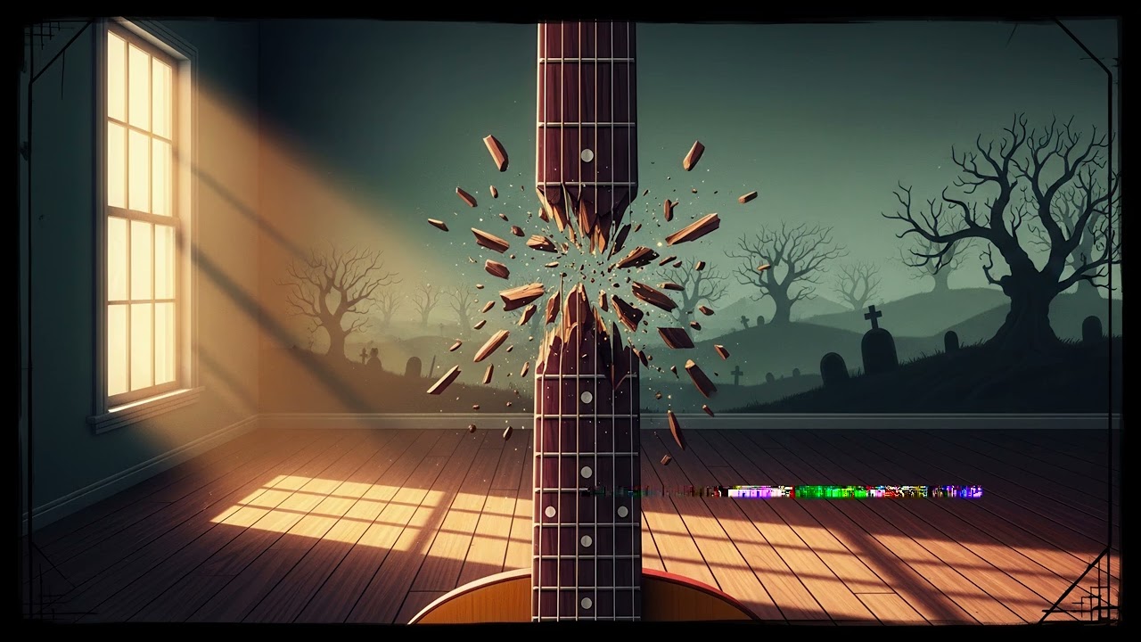 Last Sound Of Guitar — 1 Hour Loop | Creep guitar music