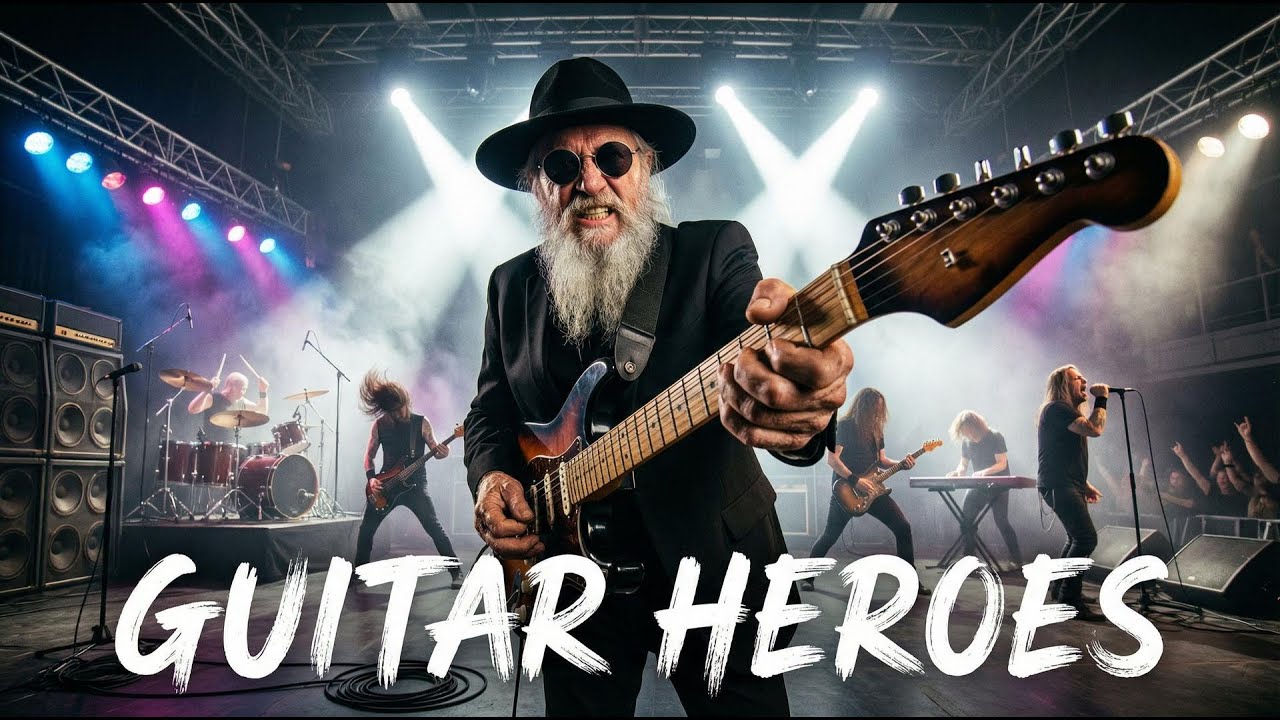 SRV, AC DC, Muddy Waters, Led Zeppelin – Classic Blues Rock Vocals & Guitar Riffs
