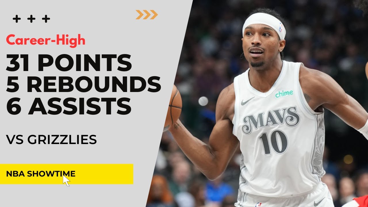 Brandon Williams CAREER-HIGH 31 Points, 6 Assists vs Grizzlies - Mar 7, 2025 I 2024/25 season