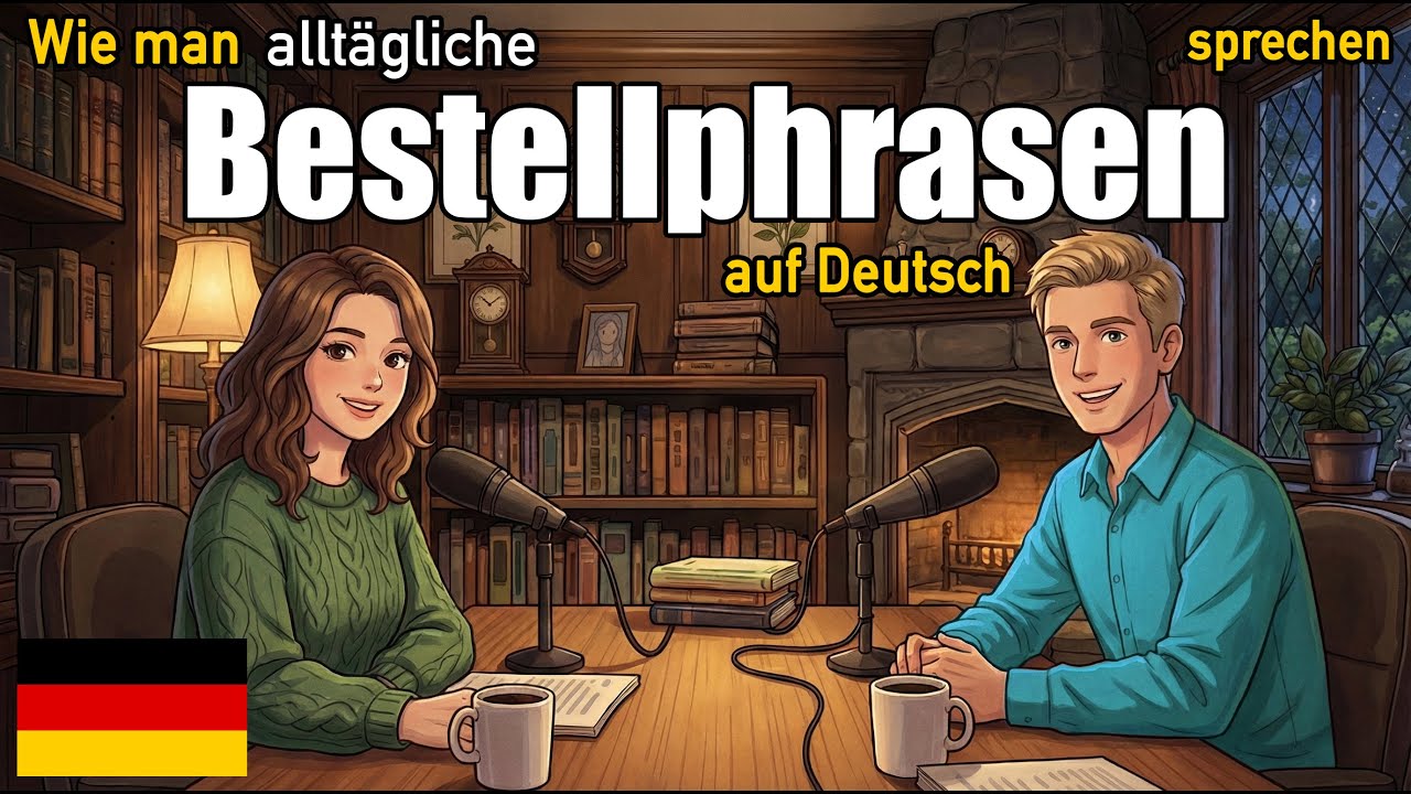 Über alltägliche nützliche Redewendungen zum Bestellen von Essen auf Deutsch sprechen