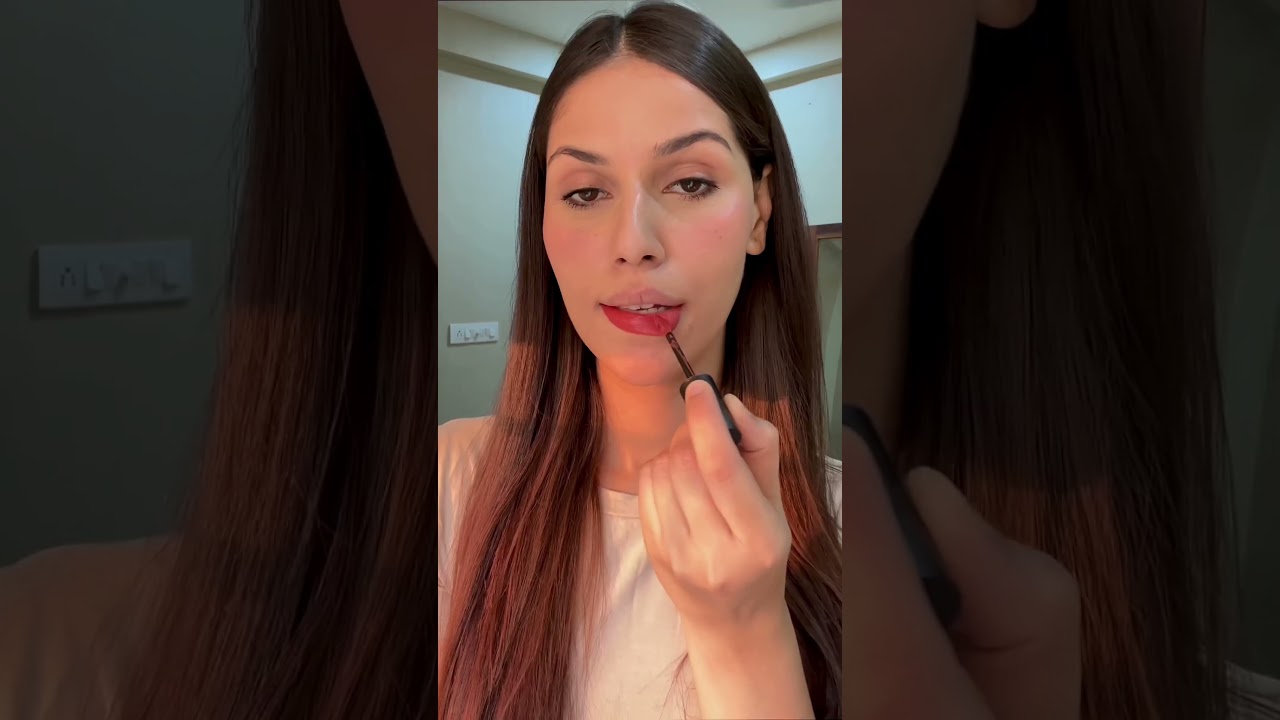 @lorealparisindia Rouge Signature Matte lipstick in 129 I lead #makeup #lipstick #shrots