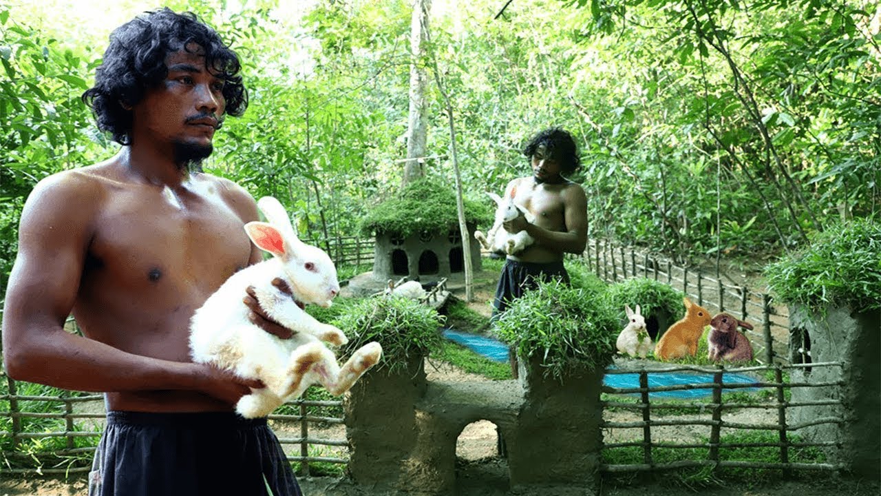 How to Make The Rabbit's House By Ancient Technology