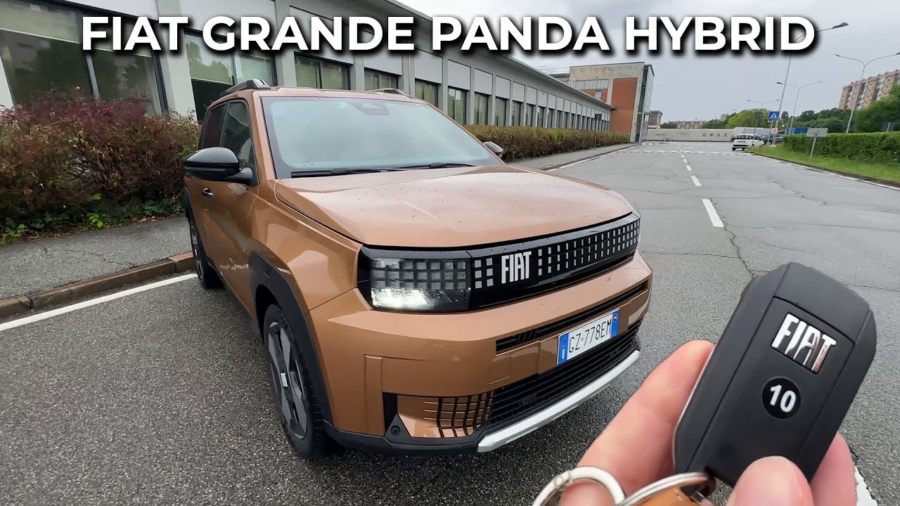 Fiat Grande Panda Hybrid (2025) -  POV Driving + Walkaround - Interior, Exterior 4K
