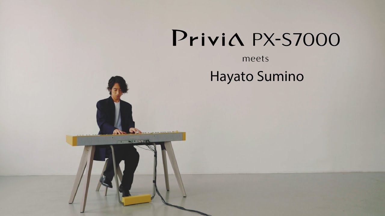 Privia PX-S7000 meets Hayato Sumino (Cateen)｜CASIO