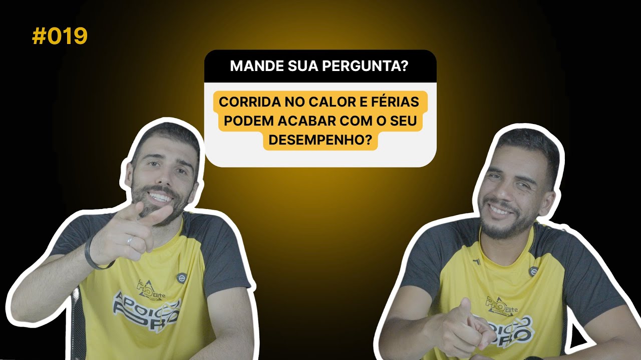 CORRIDA NO CALOR E FÉRIAS PODEM ACABAR COM O SEU DESEMPENHO?