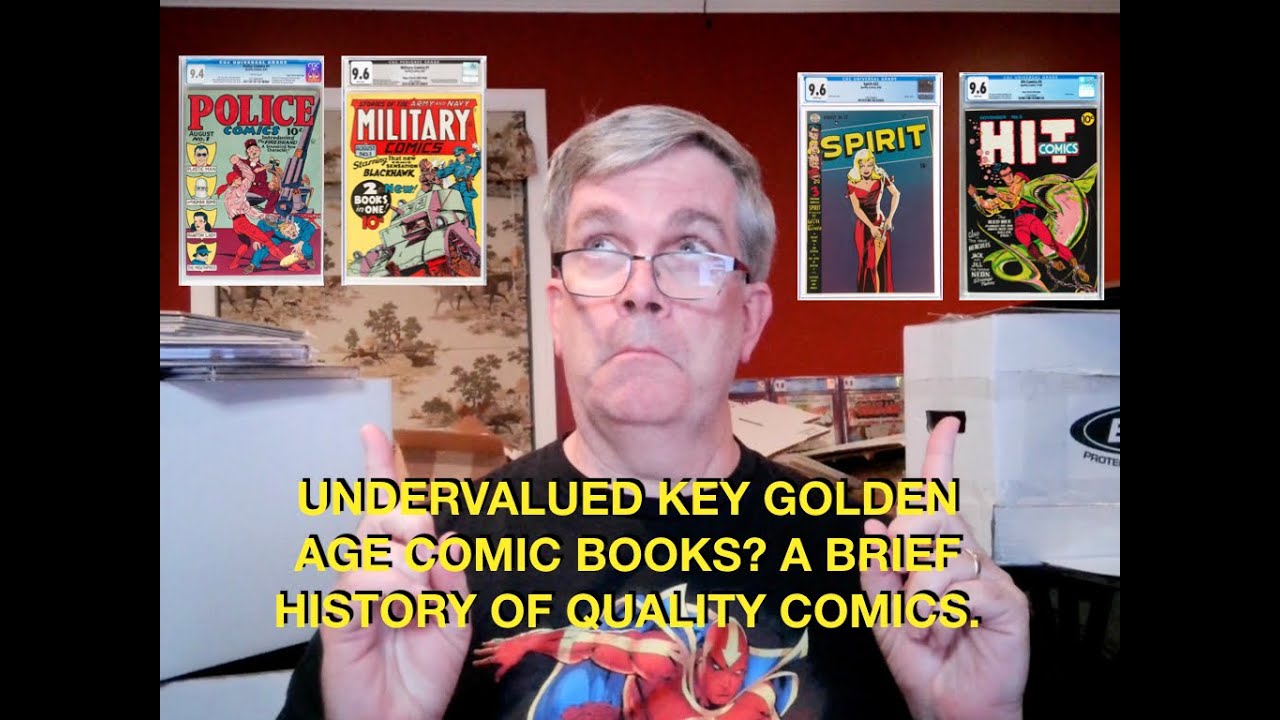 Undervalued Golden Age Key Comic Books? A Brief History of Quality Comics.