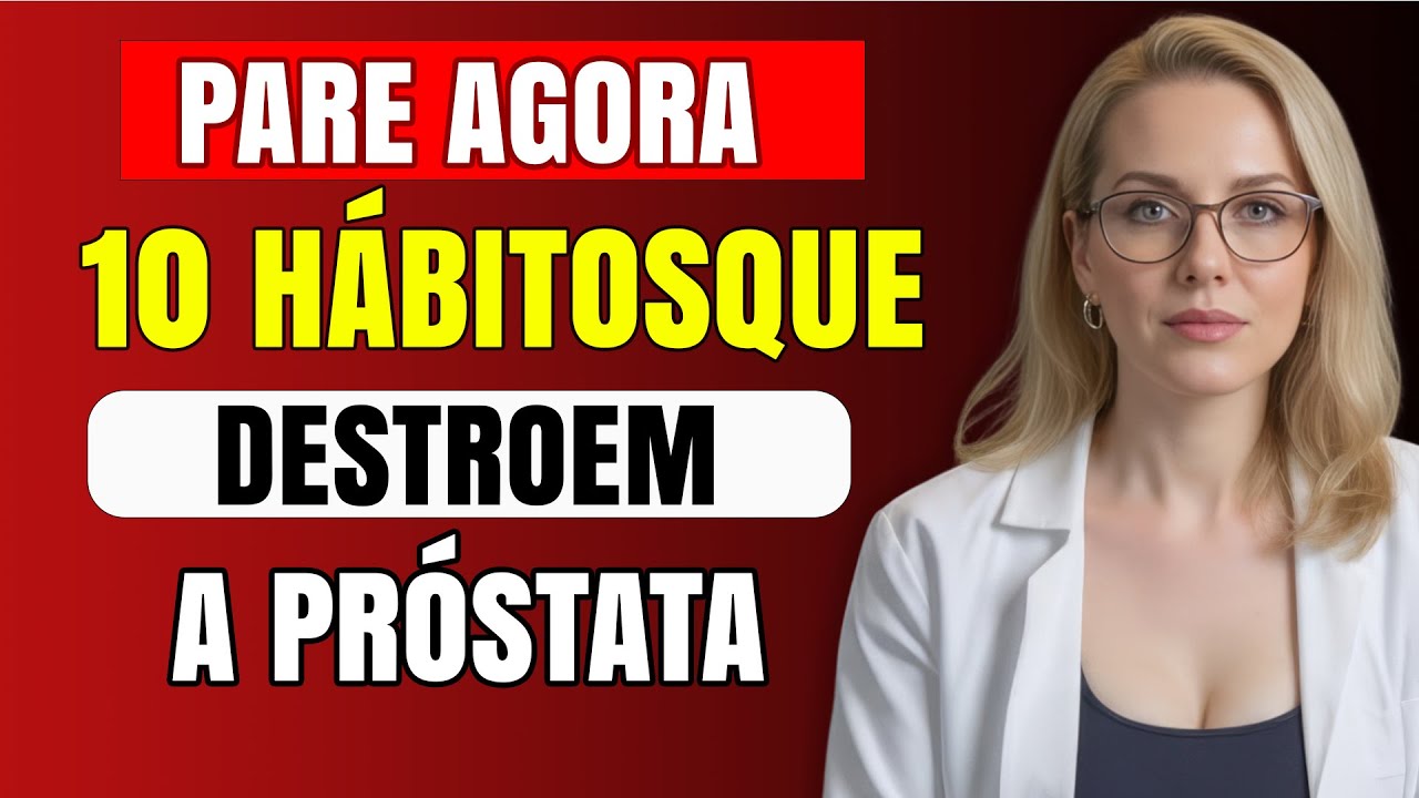 O que acontece com a sua próstata após os 60 anos? 10 Hábitos que causam inflamação.