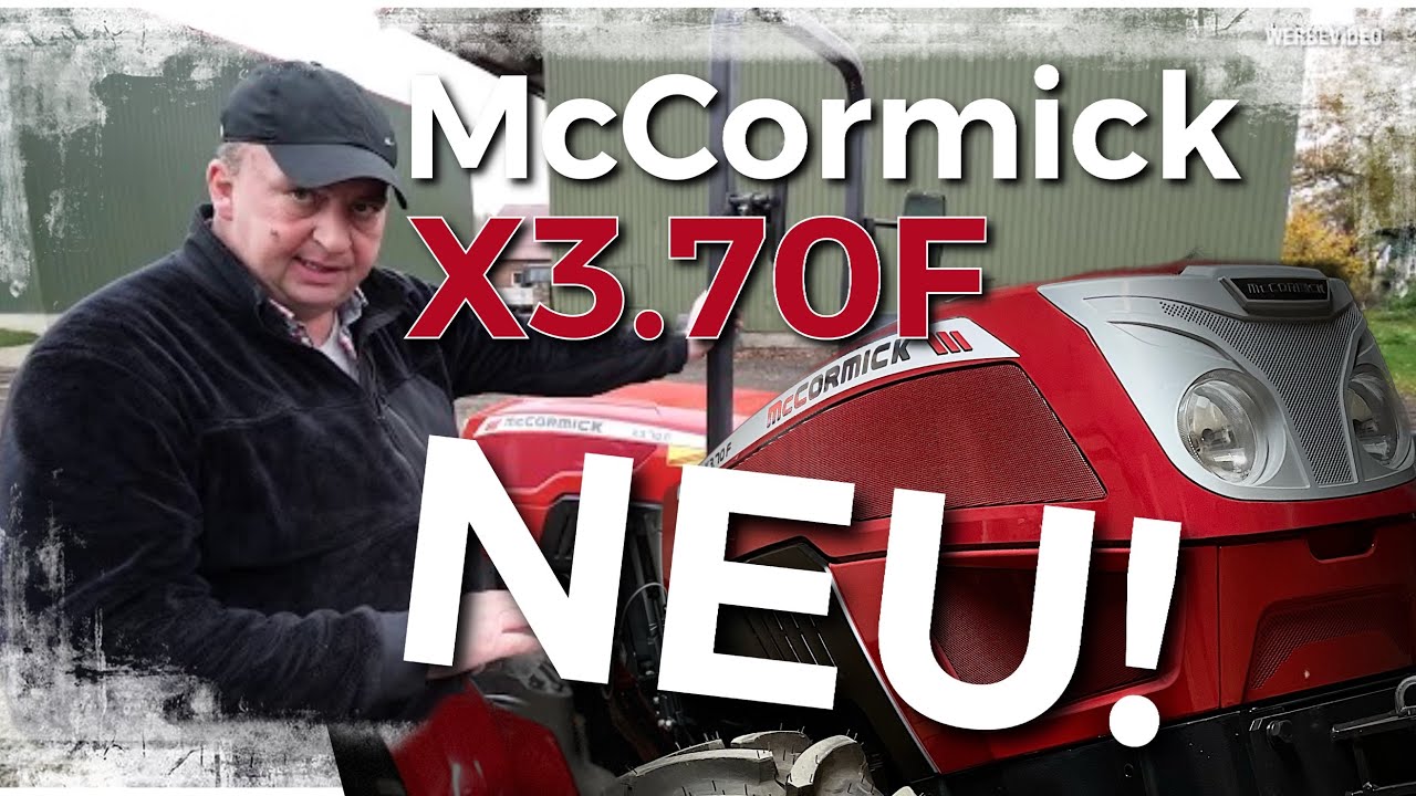Obsthof Raddatz - McCormick X3.70F I DER ERSTE IN DEUTSCHLAND I Was kann der kleine?