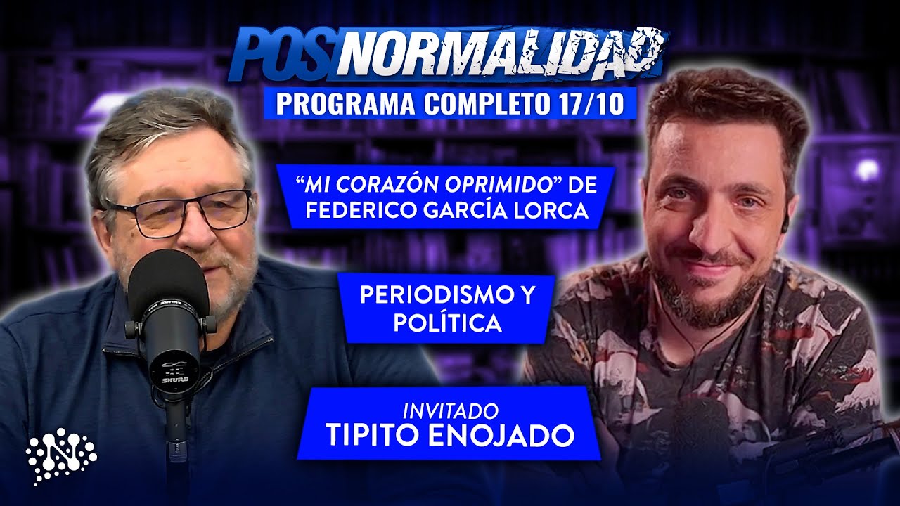 Miguel Wiñazki con @TipitoEnojado | Posnormalidad - 17/10