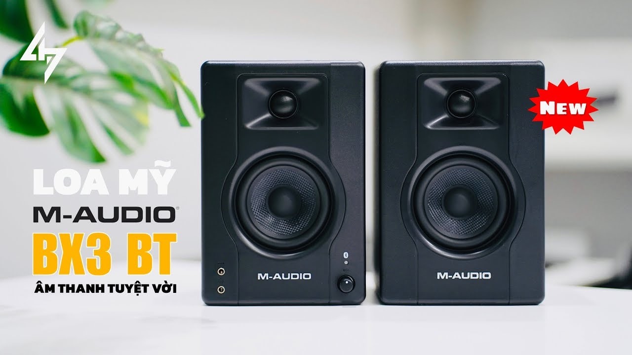 Mở Hộp Loa M-AUDIO BX3 BT Của Mỹ Mới Nhất 2026 Dùng Kiểm Âm Phòng Thu Hoặc Nghe Nhạc Quá Tuyệt Vời