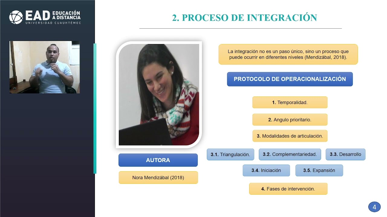 3.1 Foro video: la identificación de los diseños mixtos y las aportaciones a la investigación