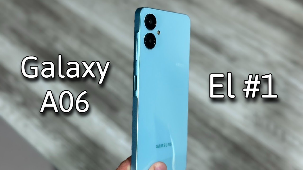Por eso es top en ventas | Samsung Galaxy A06
