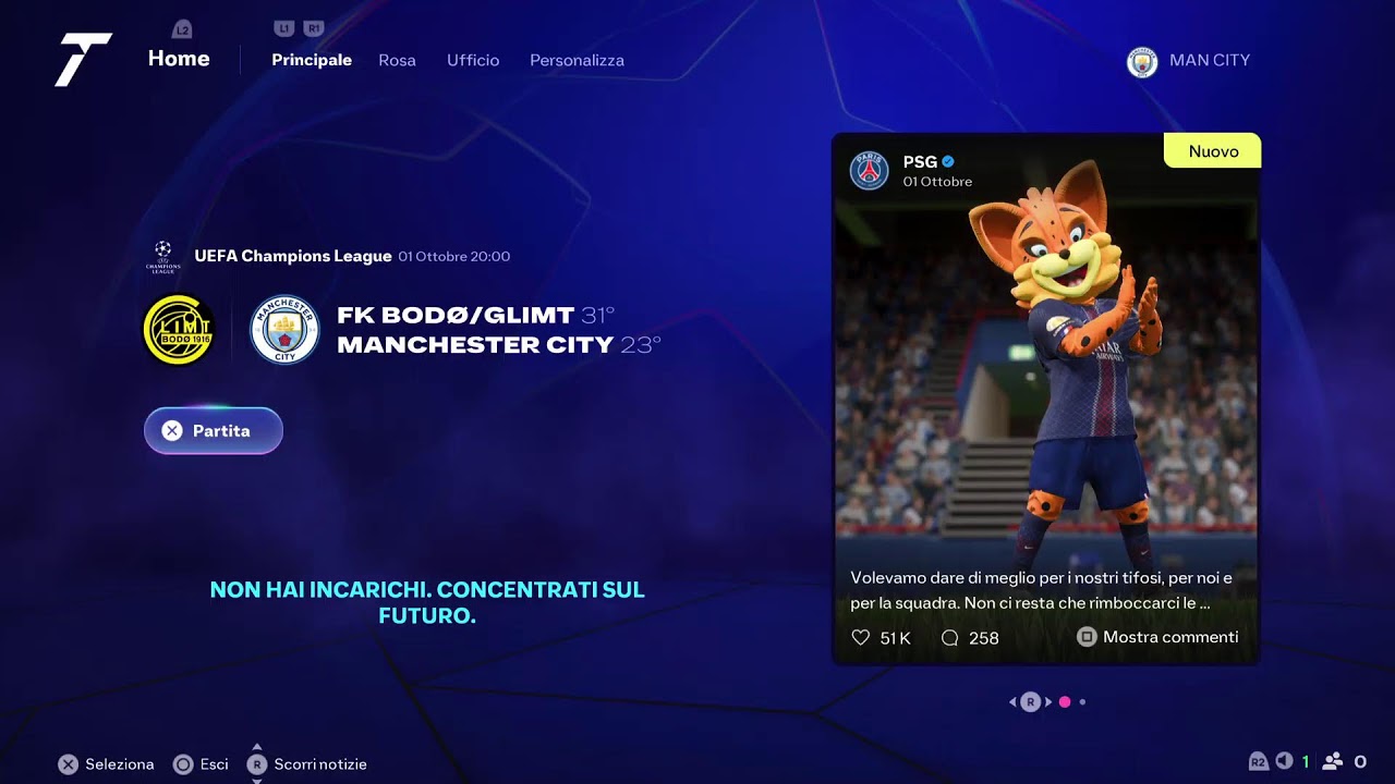 FC 26 continuo la Champions-League