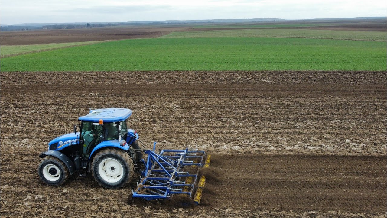 New Holland TD5.105 & Tupanjac Poluteška drljača 4.4m