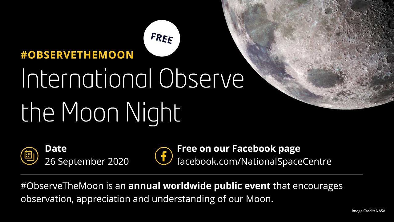 Observe the Moon Night | National Space Centre