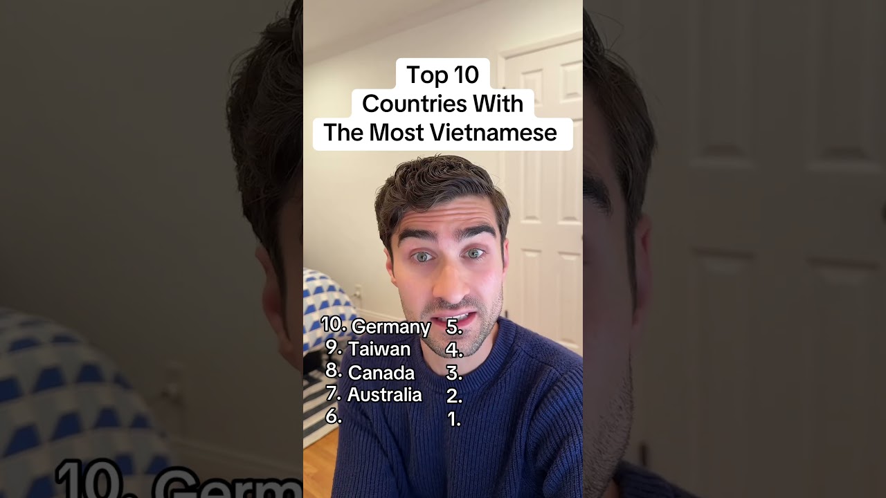 Top 10 Countries With The Most Vietnamese People