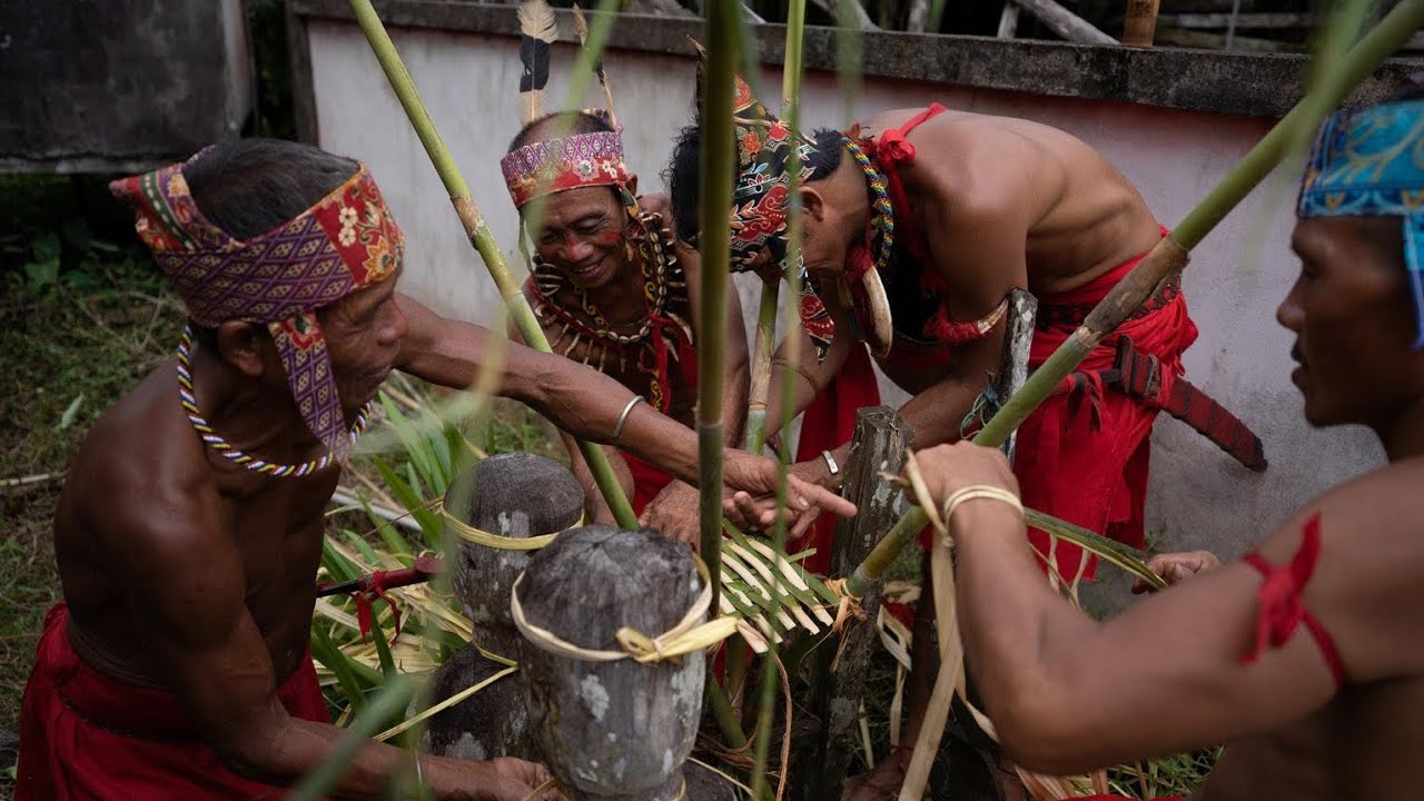 The Nyobeng Ceremony, West Kalimantan.