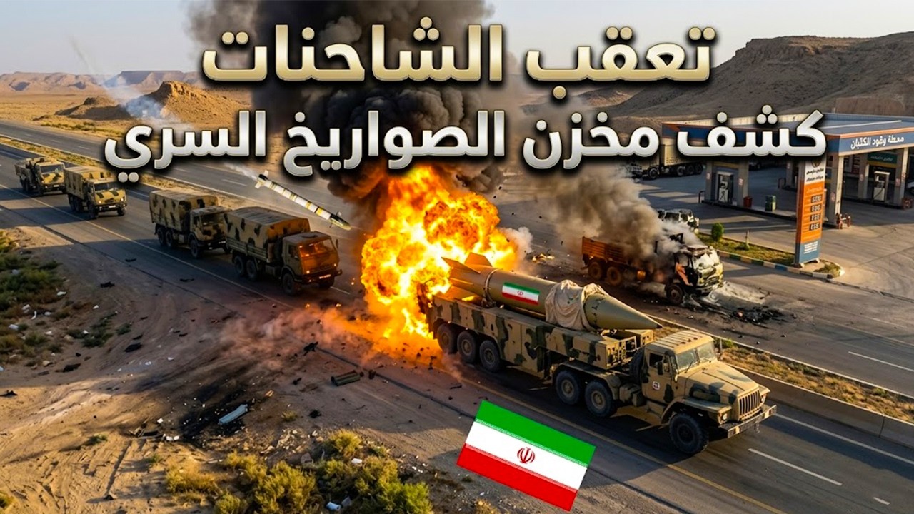 المقاتلات الأميركية ترصد قافلة صواريخ إيرانية خلال 9 ثوانٍ ثم تدمر منصات الإطلاق بضربة دقيقة