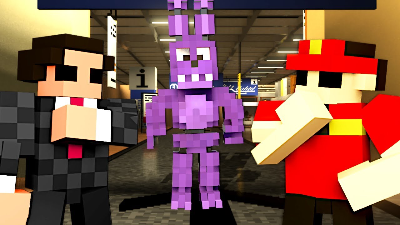 FNAF ANIMATRONICS ATTACK IKEA! (Teardown)