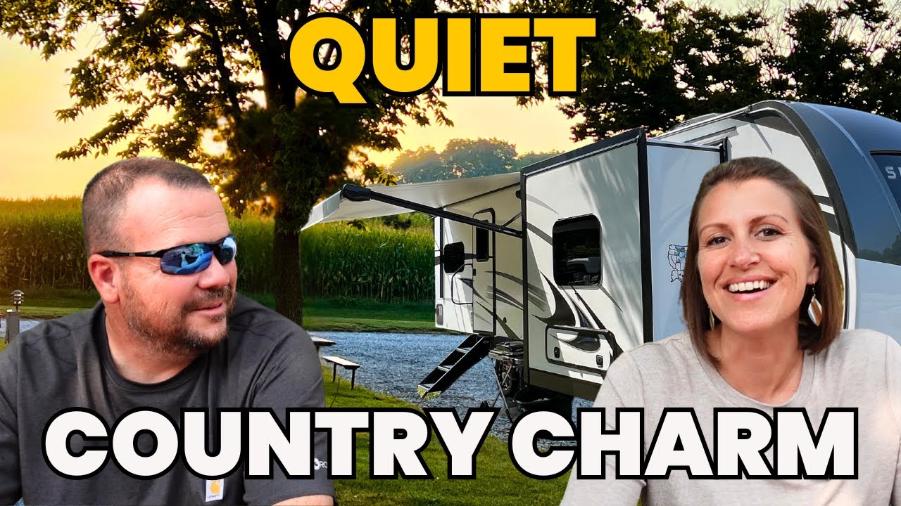 Camping in the Cornfields of PA! TOUR Country Acres Campground Near HERSHEY & Discover THINGS TO DO!